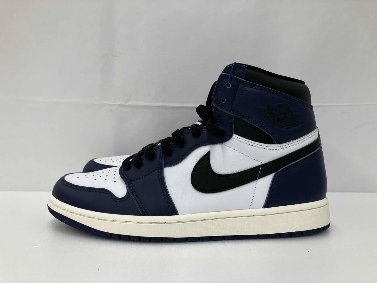 NIKE ナイキ AIR JORDAN 1 RETRO HIGH OG エアジョーダン 1レトロハイOG DZ5485-401 スニーカー 28 ホワイト ネイビー 通年