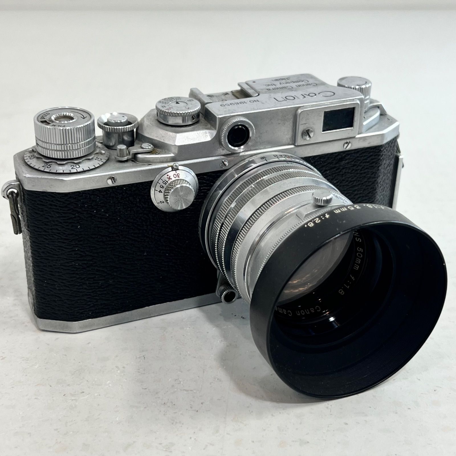 Canon アンティーク カメラ 動作未確認】Canon レンジファインダーカメラ 50mm f/1.8 年代物