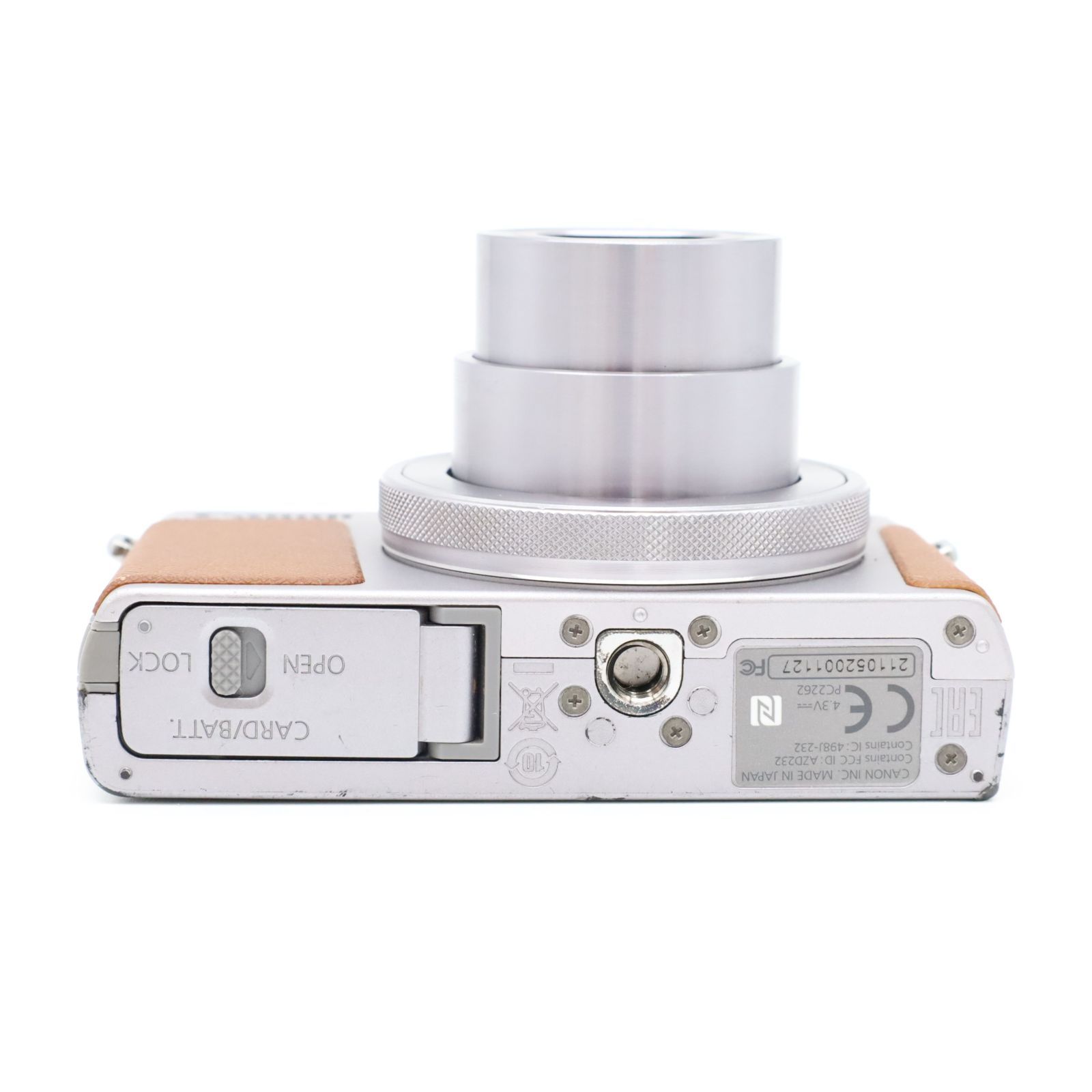 Canon PowerShot G9 X コンパクトデジタルカメラ シルバー 1.0型