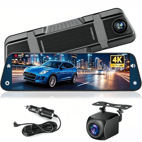 ☆新品☆Stynxro【2026新登場】4K ドライブレコーダー ミラー型 9.66インチ CarPlayとAndroidAutoディスプレイオーディオ 2分割画面 デジタルインナーミラー 前後カメラ バックガイド線調整可能 超強暗視機能 駐車監視 ループ録画