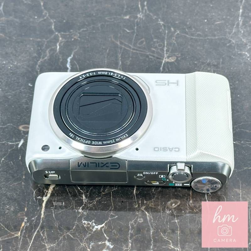 美品】CASIO HIGH SPEED EXILIM EX-ZR800 ホワイト 1610万画素 光学18