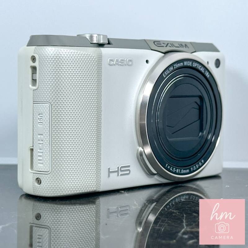 美品】CASIO HIGH SPEED EXILIM EX-ZR800 ホワイト 1610万画素 光学18