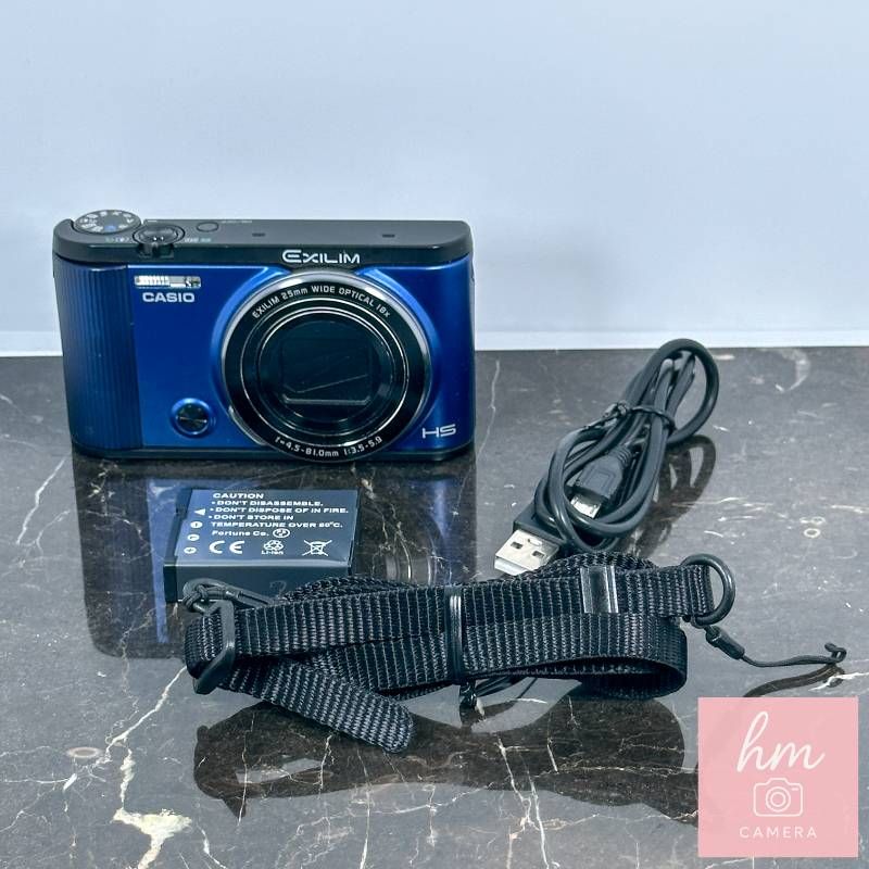 カメラ チルト液晶♪ CASIO EXILIM EX-ZR1600 ブルー