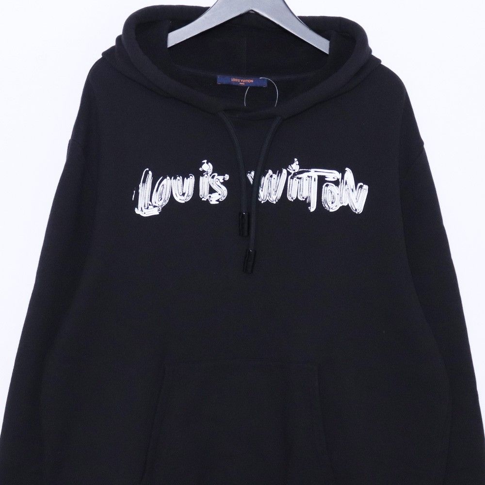 LOUIS VUITTON Amen Break グラフィックロゴ スウェットパーカー XXL