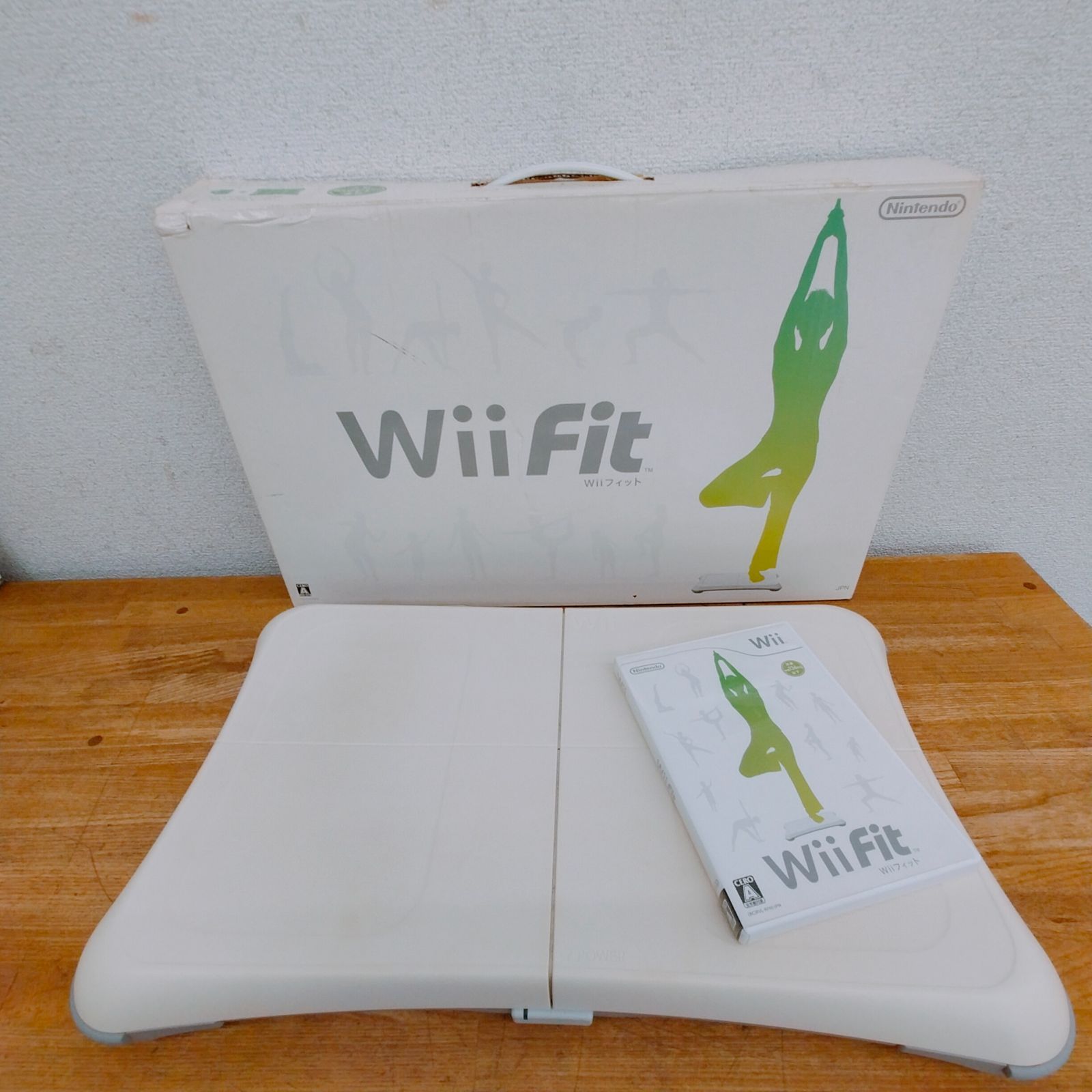 ジャンク品】 Wii Fit フィット Nintendo ゲームソフト バランス
