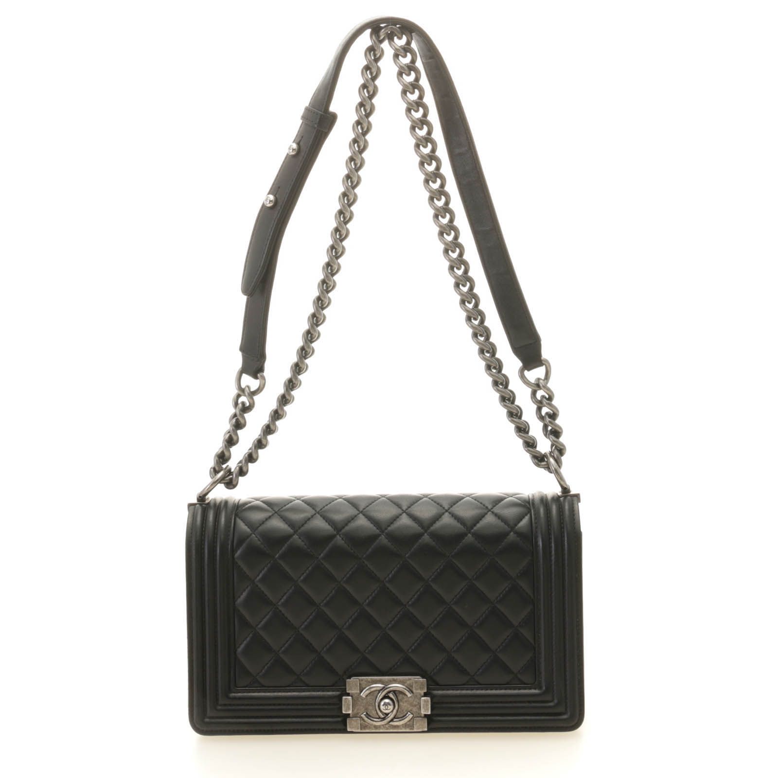 CHANEL シャネル ボーイシャネル25 マトラッセ チェーンショルダー