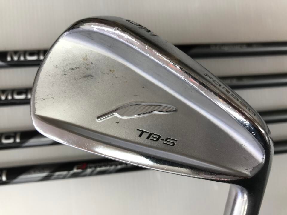 フォーティーン　TB-5 FORGED　MCI BLACK 100　Sフレックス　アイアンセット　中古【最短即日発送】