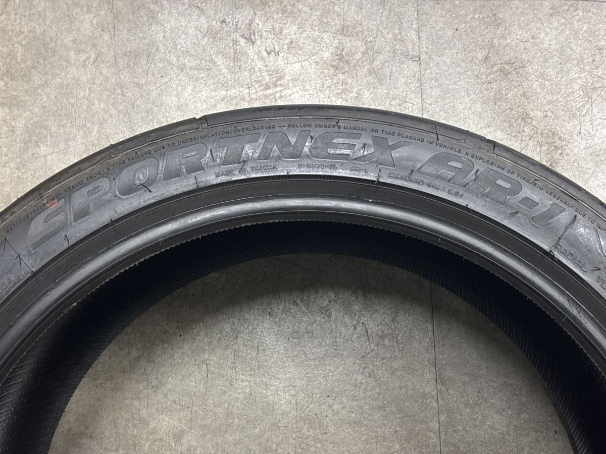 バリ溝】ナンカン スポーツネックス AR-1 265/35R20 2本 ポルシェ 718