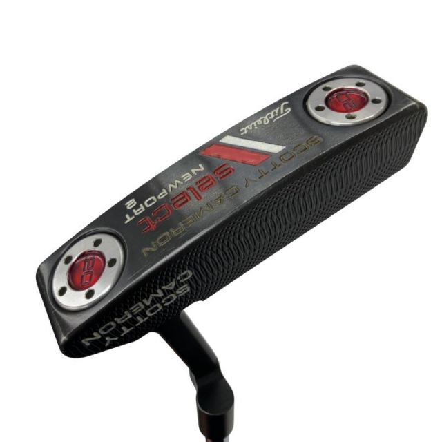 【中古】 タイトリスト SCOTTY CAMERON select NEWPORT 2 33インチ パター PT スチール (フレックスその他) メンズ 男性用 右利き 右用 Cランク ゴルフクラブ