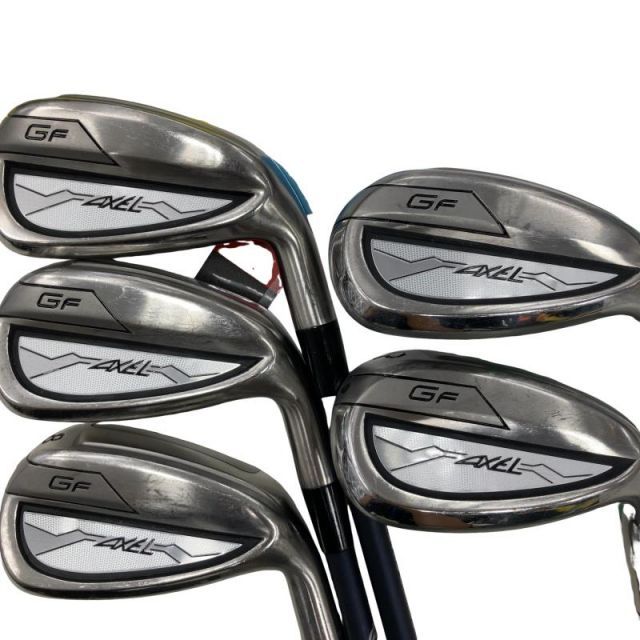 【中古】 つるや AXEL GF 5S アイアンセット IR GF VANQUISH(アイアン) (フレックスS) メンズ 男性用 右利き 右用 Cランク ゴルフクラブ 30,493円