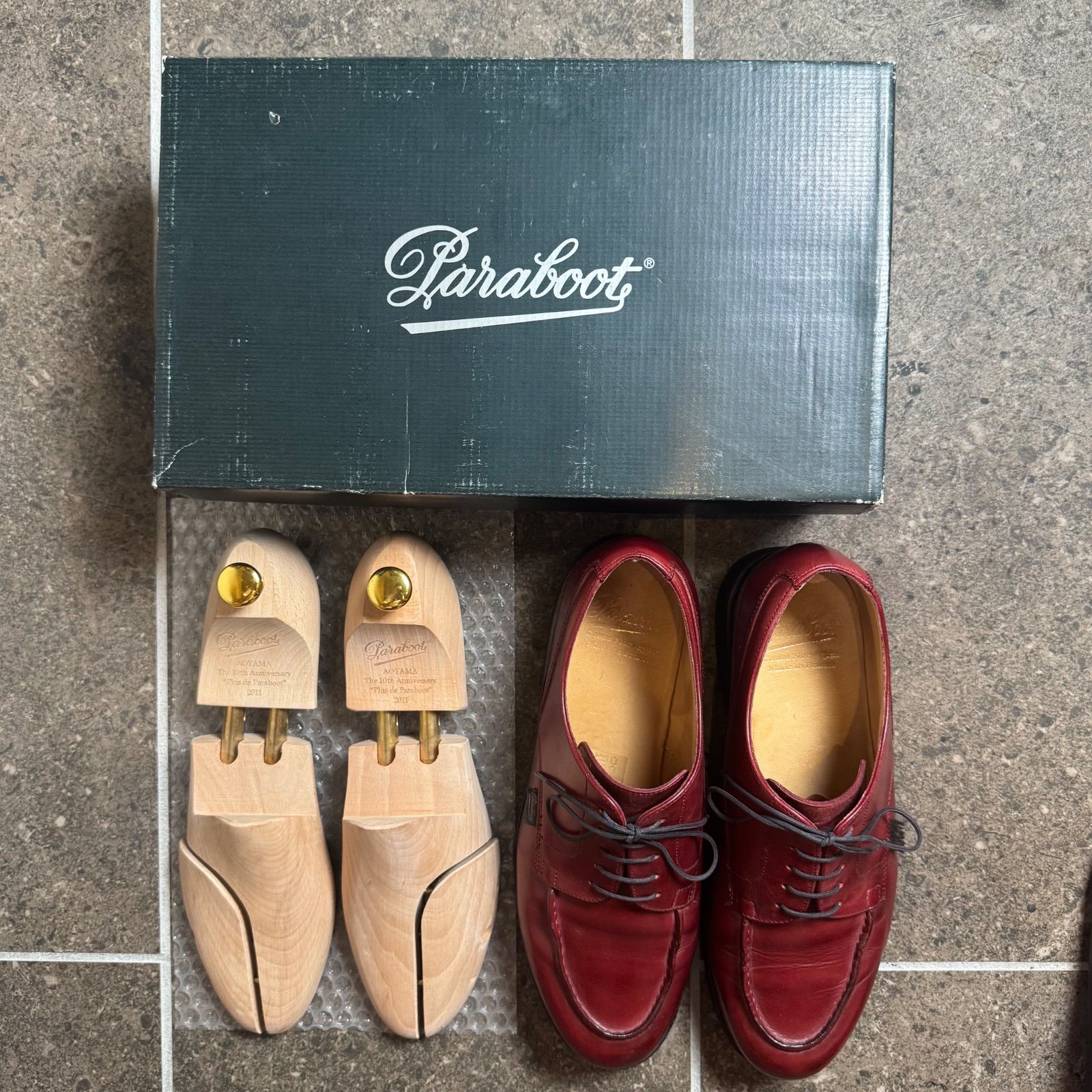 [純正シューツリー付き・格安]ドレス シャンボード Paraboot Paraboot CHAMBORD（パラブーツ シャンボード）純正シューツリー付き