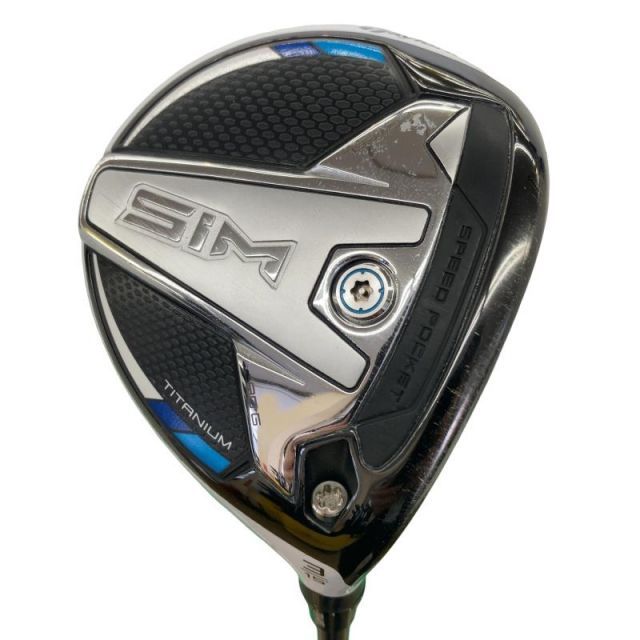 【中古】 テーラーメイド SIM 3W フェアウェイウッド FW TENSEI SILVER TM50(FW) (フレックスS) メンズ 男性用 右利き 右用 Cランク ゴルフクラブ