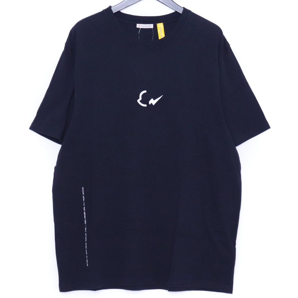 MONCLER × FRAGMENT MAGLIA T-SHIRT XXLサイズ ネイビー G209U8C00005 8392B