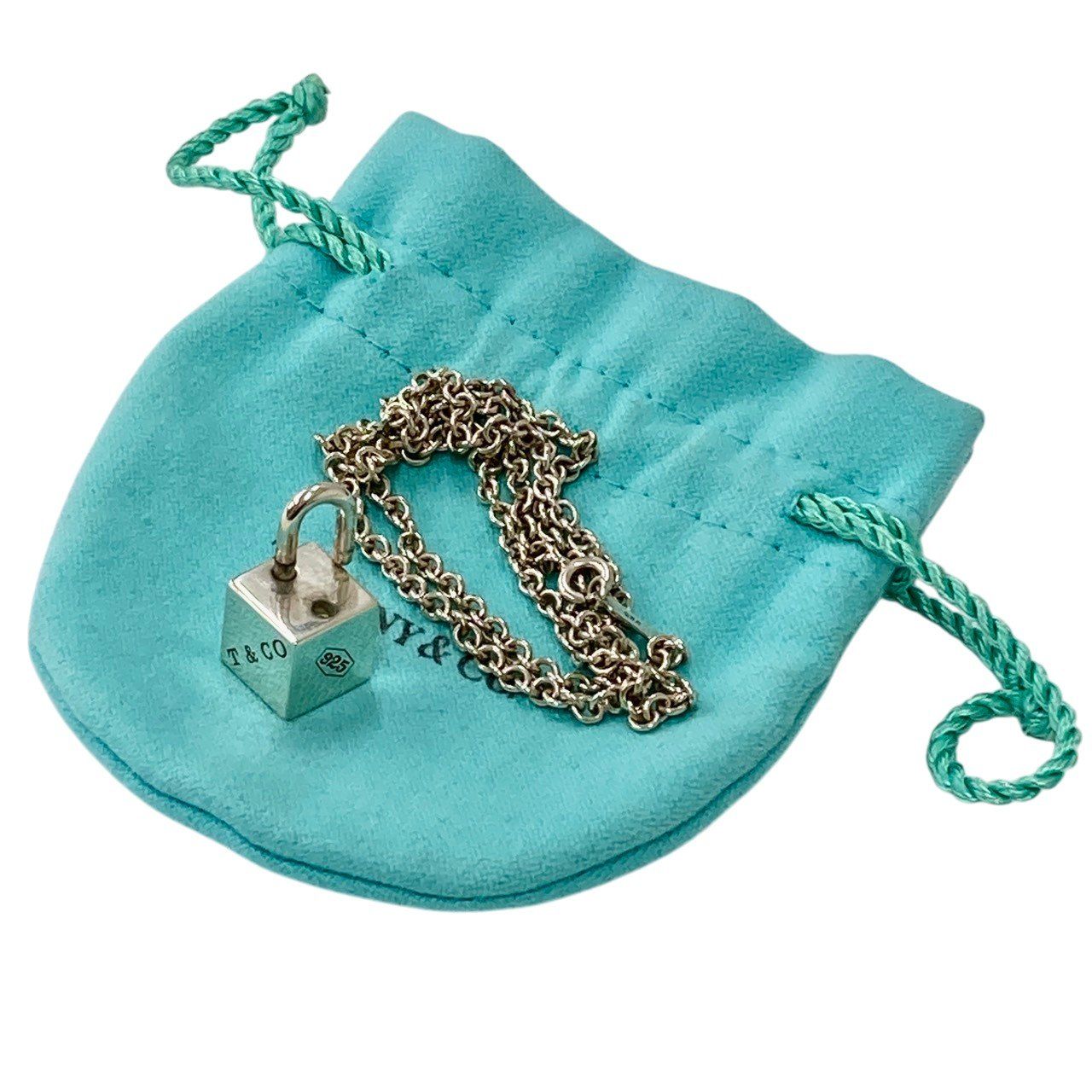 TIFFANY&Co./ティファニー/希少/キューブボックス/1837/ネックレス/Sv925/メンズ/レディース/RS2098 TIFFANY&Co./ティファニー/希少/キューブボックス/1837/ネックレス/Sv925/メンズ/レディース/RS2098
