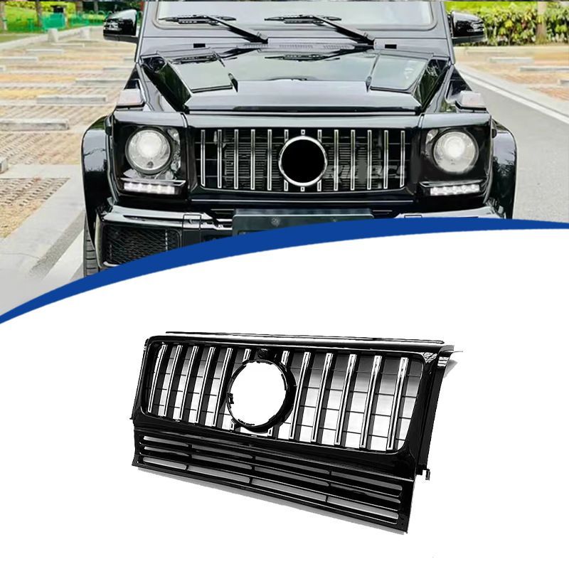 ベンツ Gクラス W463 2004-2018年対応 フロントグリル 縦ライン