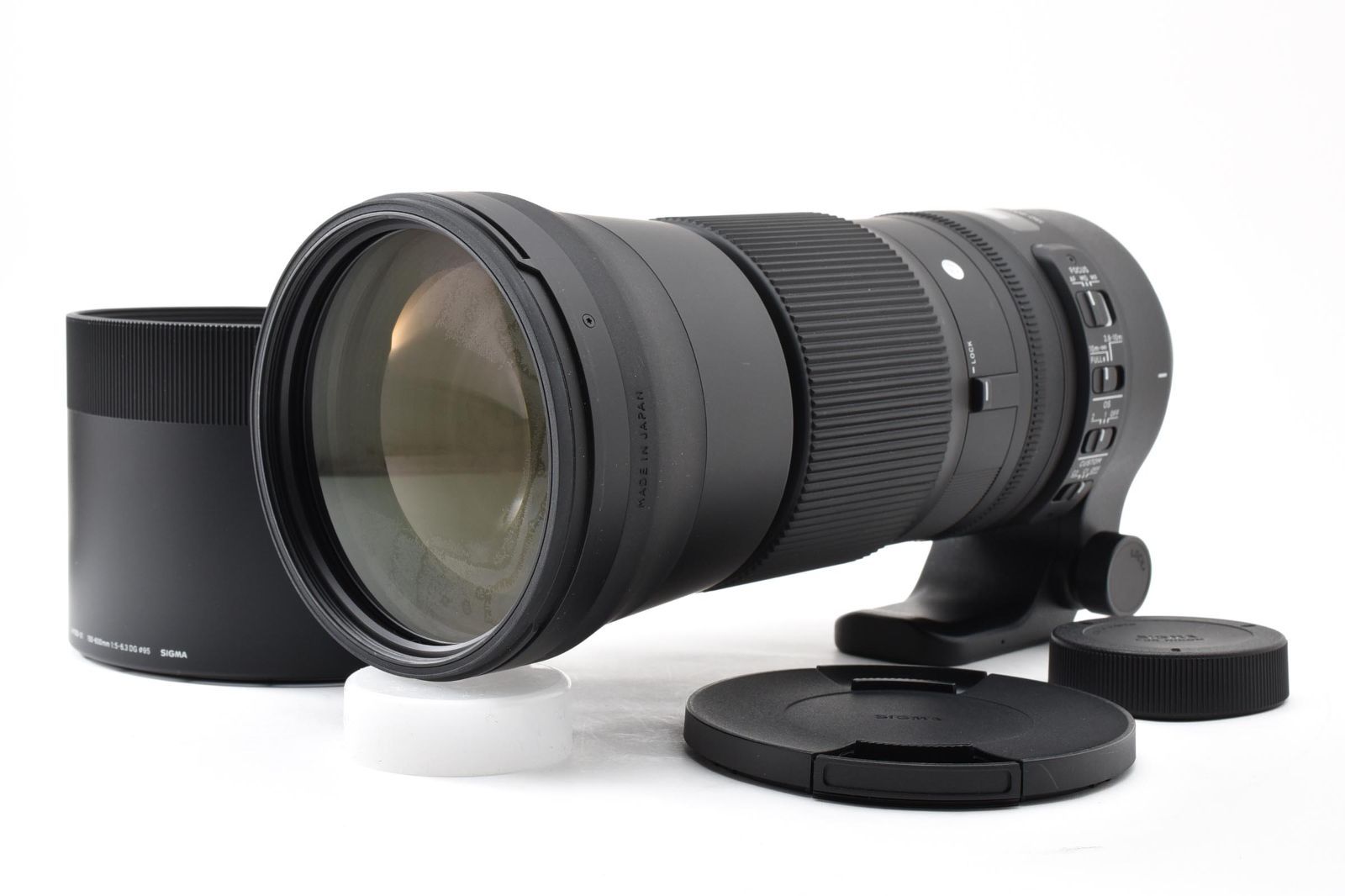 良品 Sigma 150-600mm f5-6.3 DG OS HSM Contemporary ニコンF用 ね02
