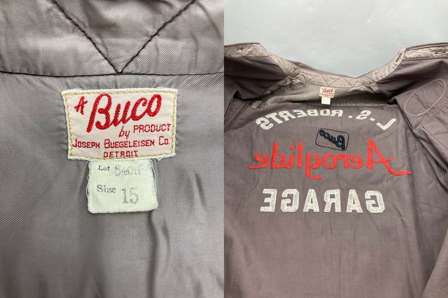 The Real McCoy's BUCO ザ リアルマッコイズ ブコ ワッペン ワーク