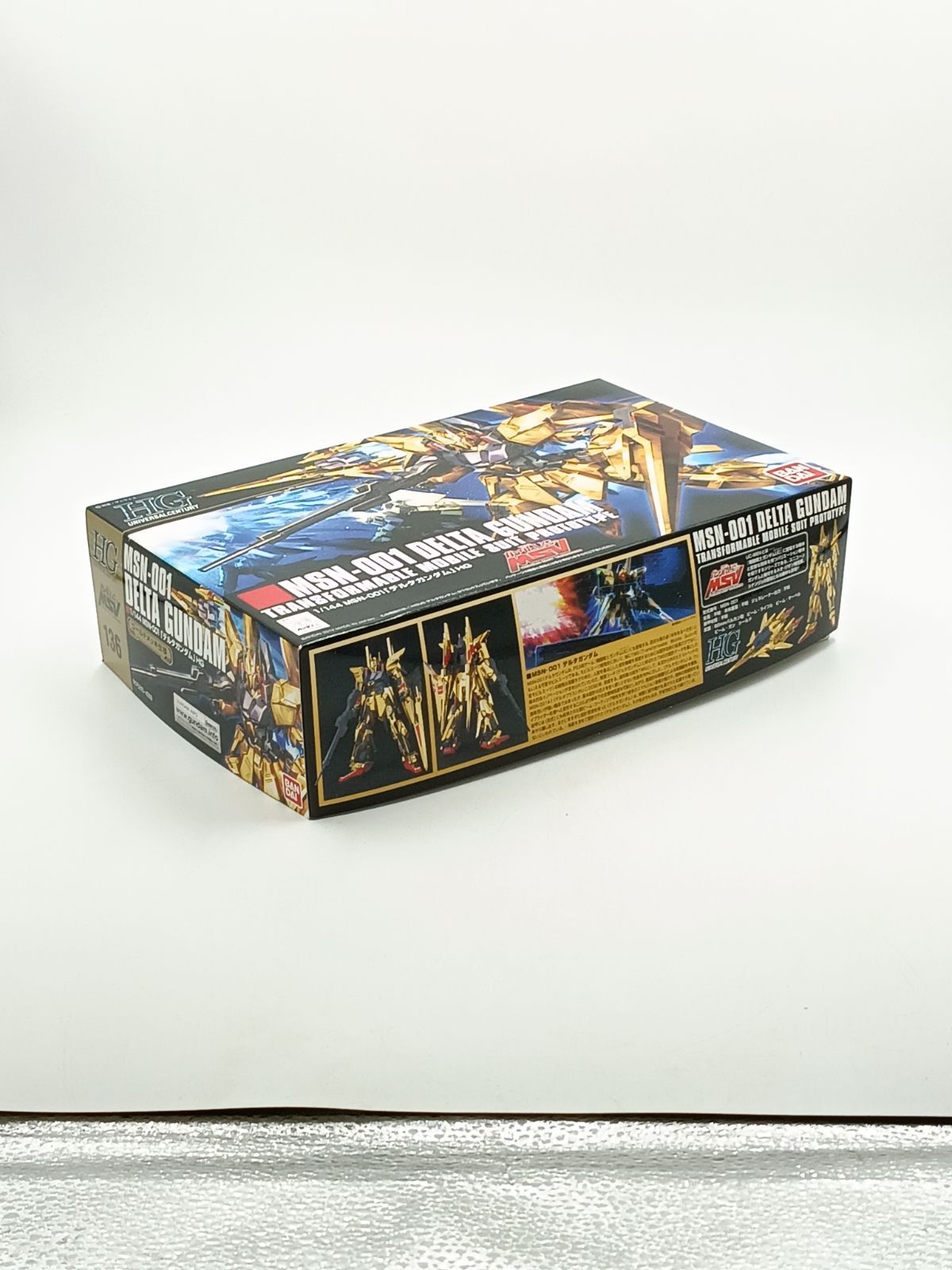 266】未開封 HGUC 1/144 デルタガンダム MSN-001 - メルカリ