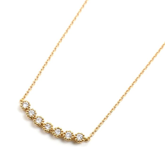 STAR JEWELRY スタージュエリー K18PG ピンクゴールド ネックレス
