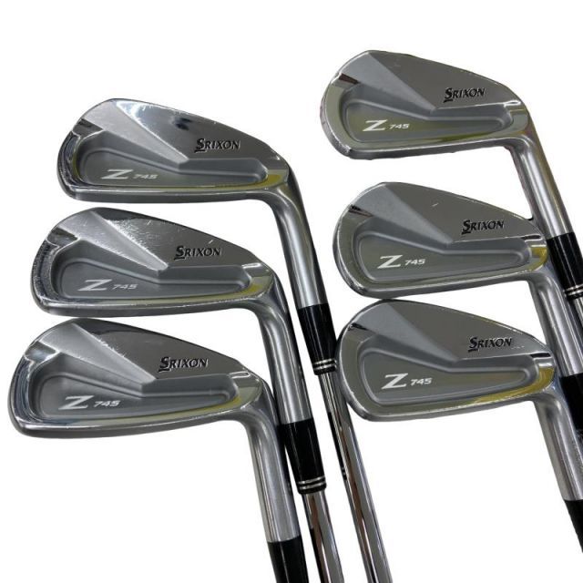 【中古】 ダンロップ SRIXON Z745 6S アイアンセット IR Dynamic Gold D.S.T (フレックスS) メンズ 男性用 右利き 右用 Cランク ゴルフクラブ