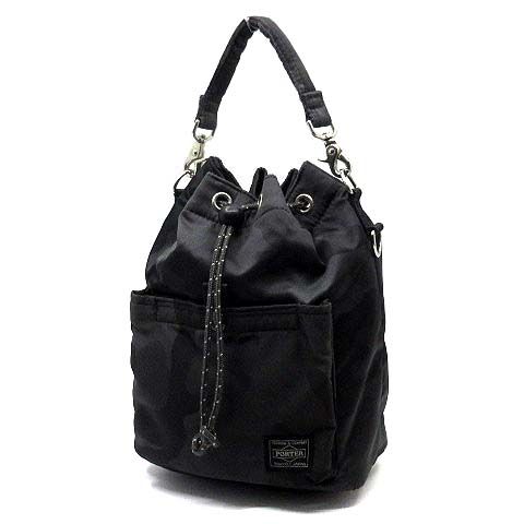 ポーター PORTER バルーンサック BALLOONSAC ウッドランドカモ 巾着 ハンドバッグ 381-18190
