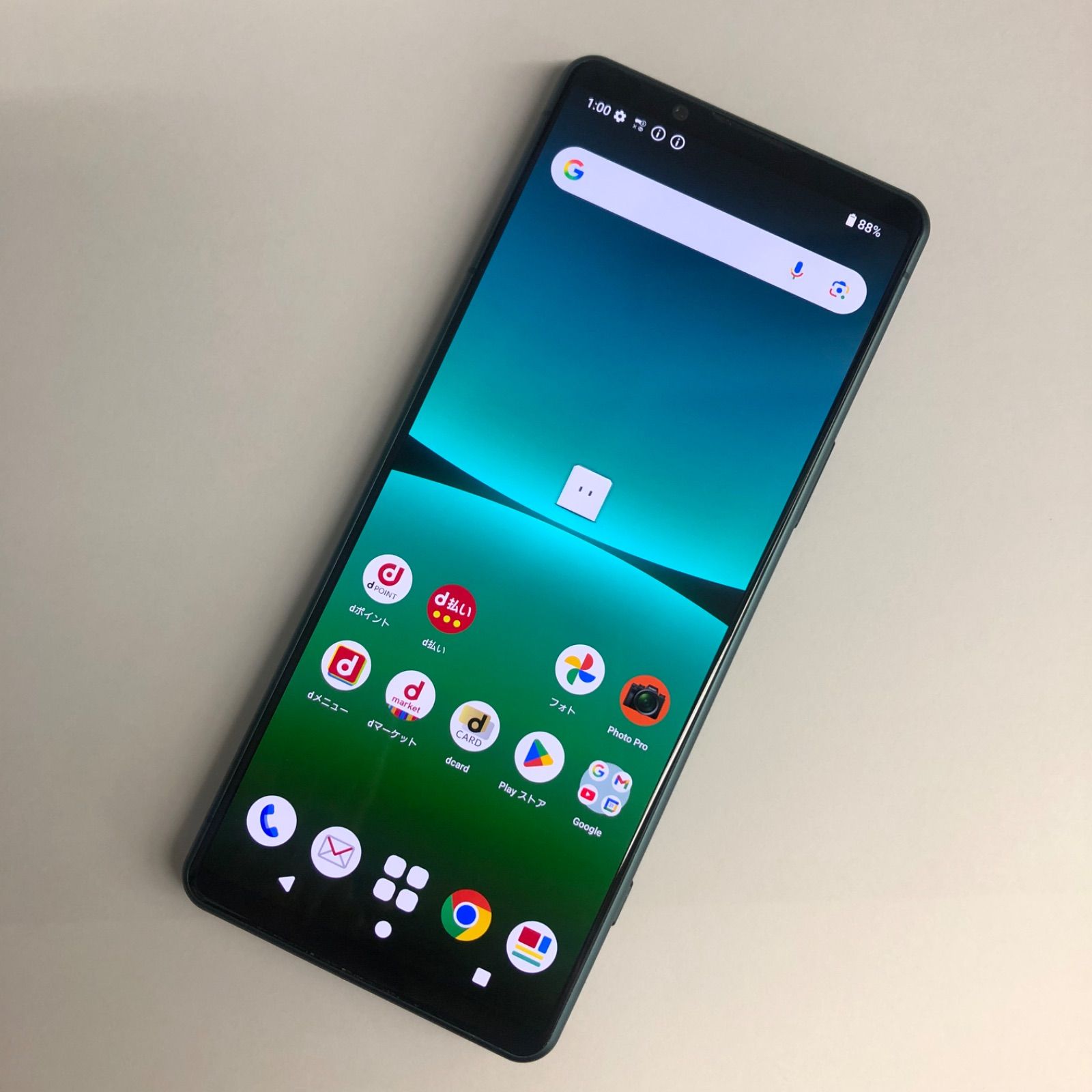 【訳あり品】Xperia 5 IV docomoSIMロック解除済 128GB SO-54C グリーン【保証なし】