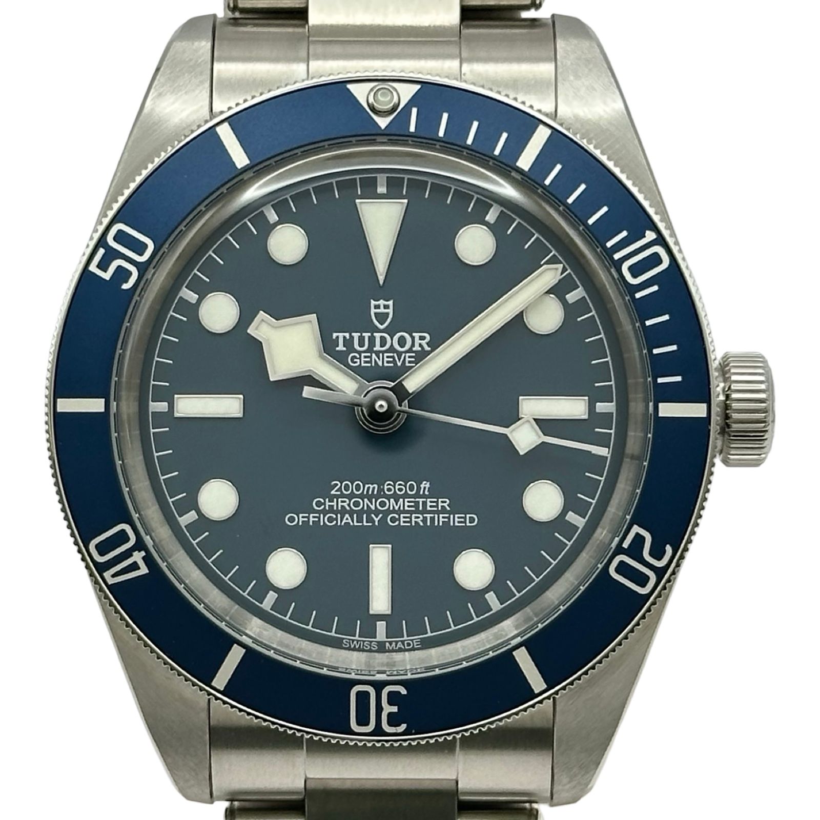 チューダー/チュードル TUDOR ブラックベイ 58 79030B ブルー ステンレススチール 自動巻き メンズ 腕時計