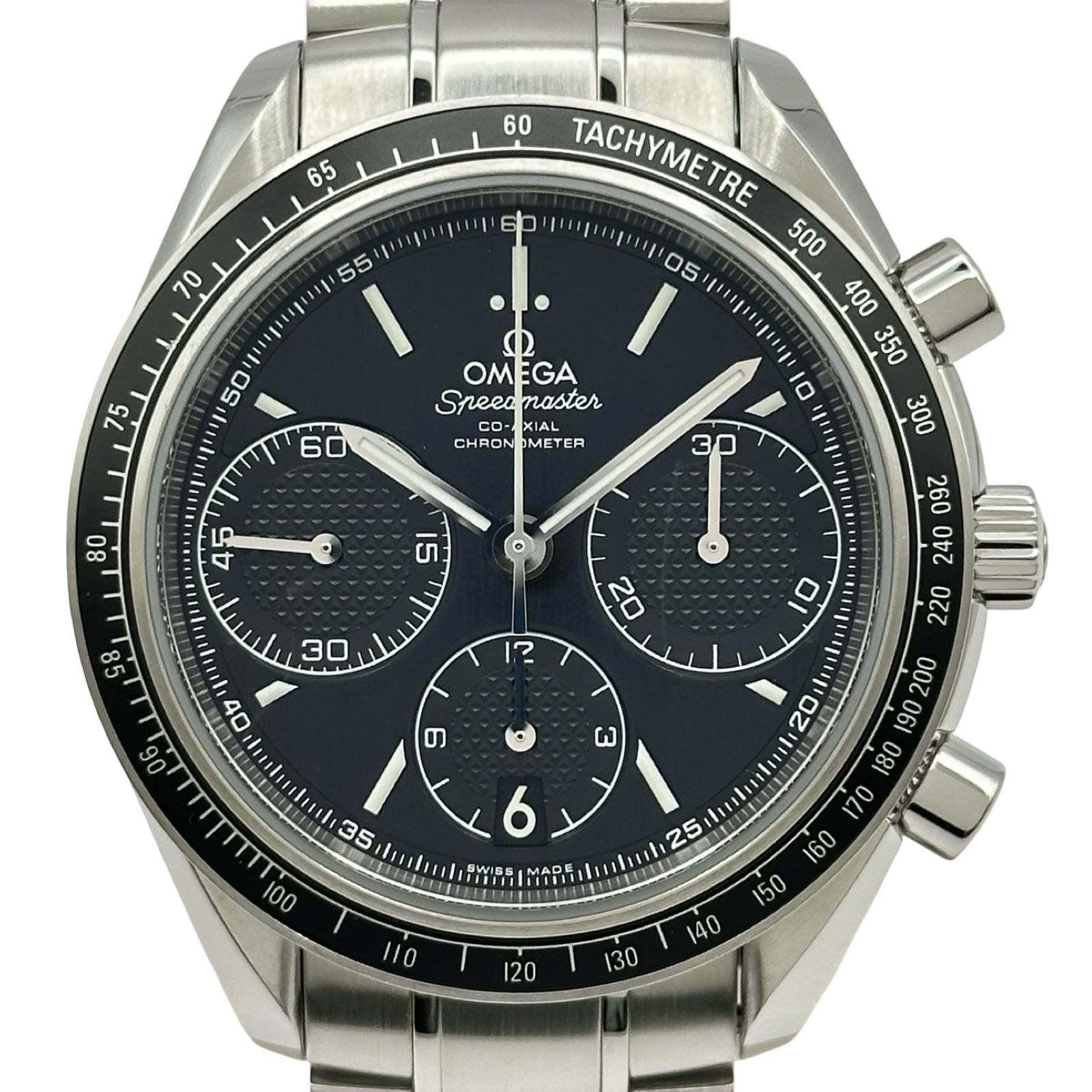 オメガ OMEGA スピードマスター レーシング コーアクシャル クロノメーター クロノグラフ 326.30.40.50.01.001 ブラック ステンレススチール 自動巻き メンズ 腕時計 265,050円