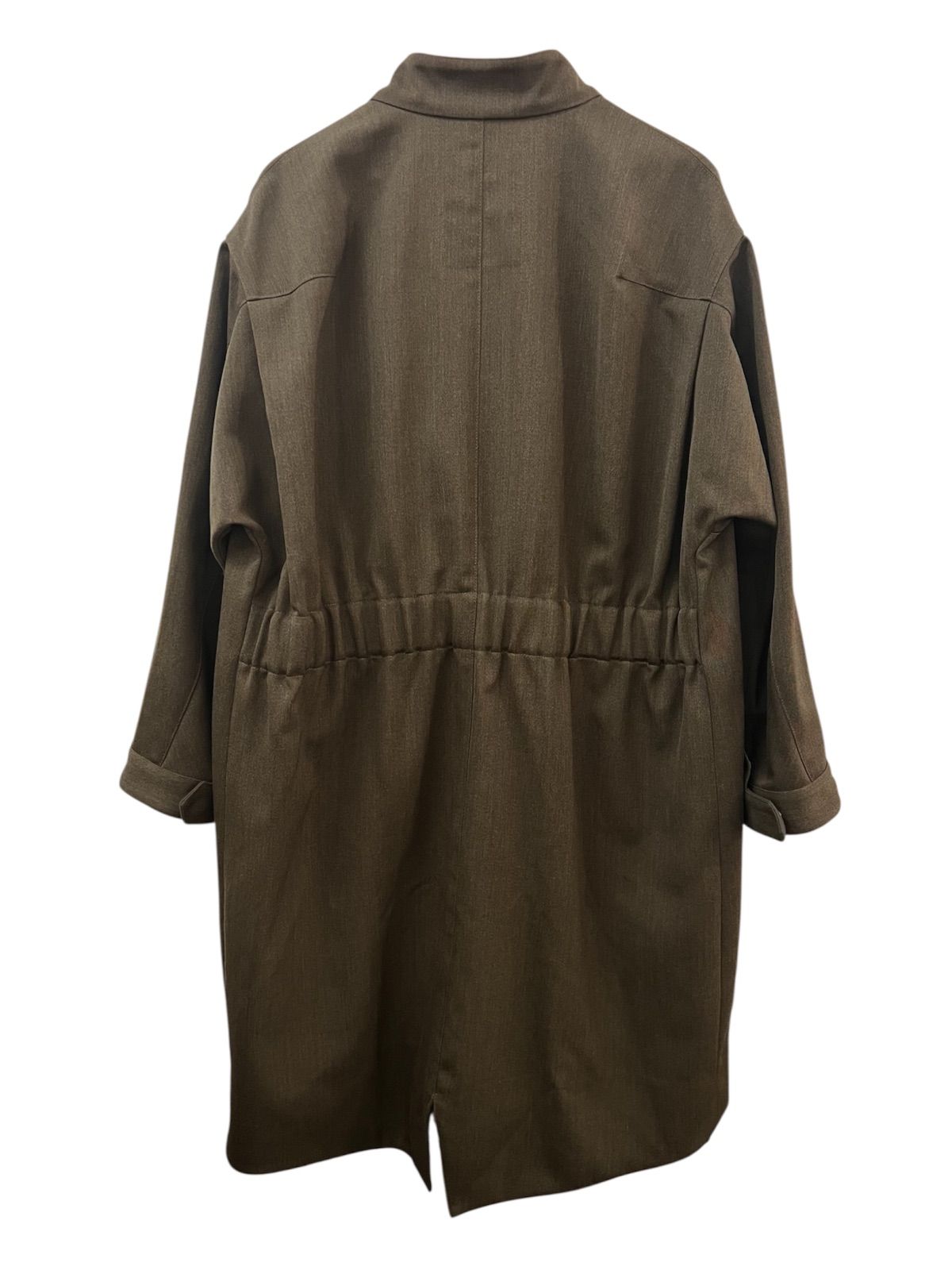 OVERCOAT オーバーコート Wool Serge Mods Coat In Khaki - メルカリ
