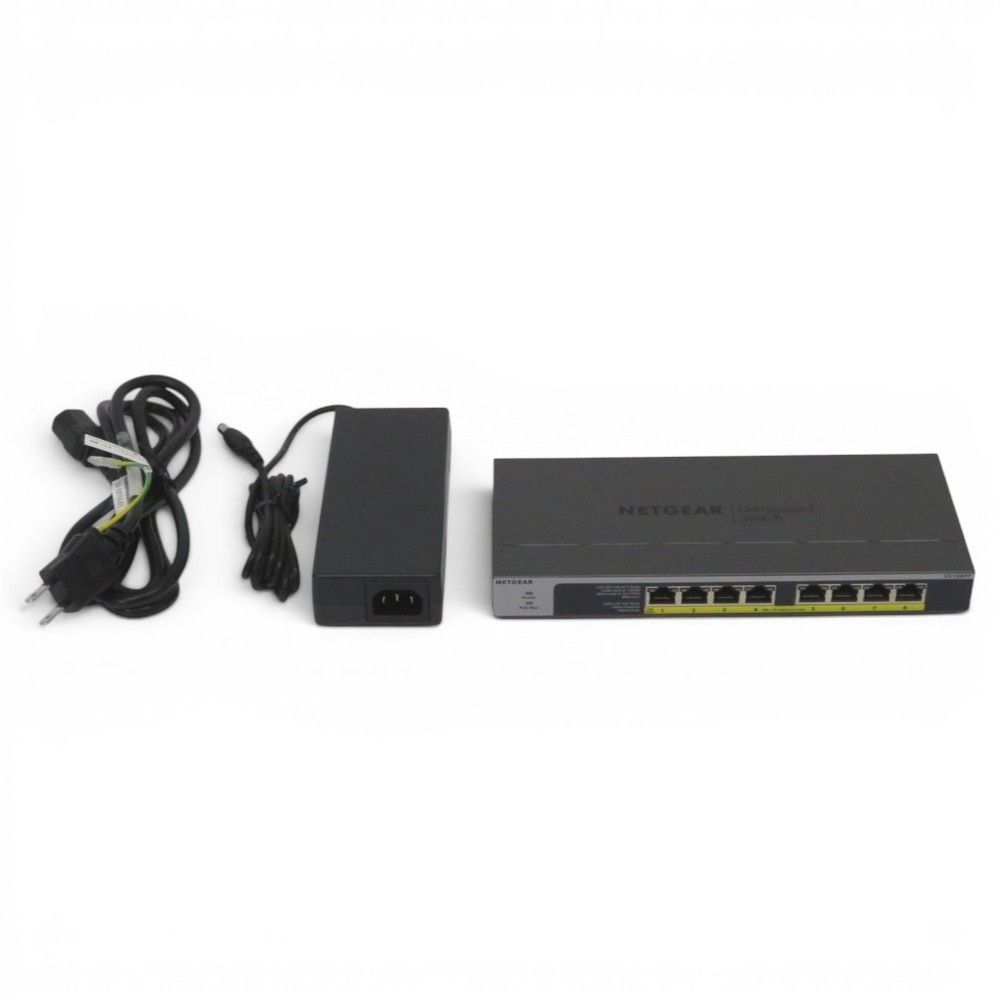 NETGEAR GS108PP 8ポート PoE+ スイッチングハブ 【公式通販】
