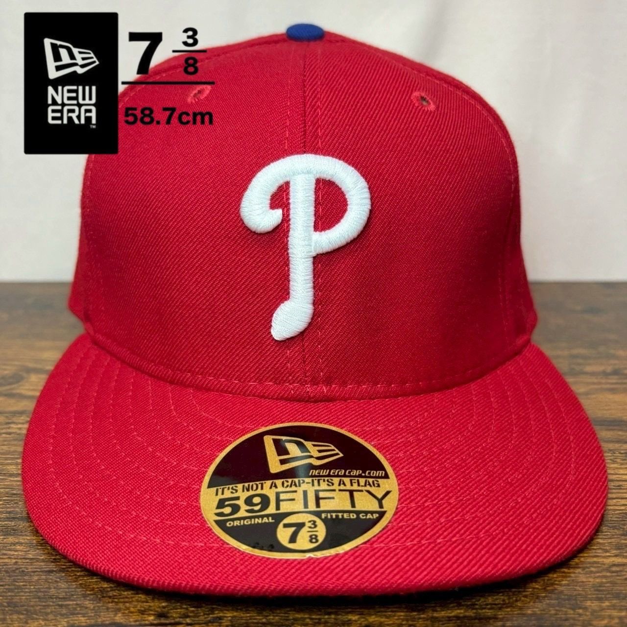 H71 ニューエラ 59fifty フィリーズ usa製 ヴィンテージ 1560