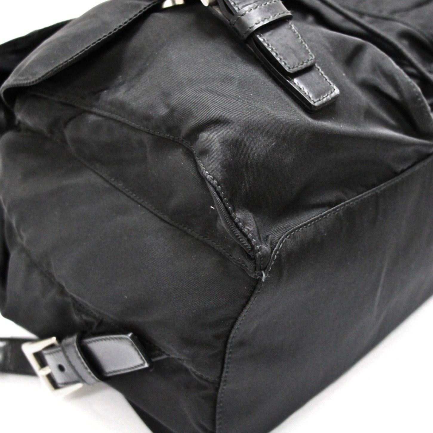 プラダ PRADA 三角ロゴ ダブルポケット リュックサック バッグパック