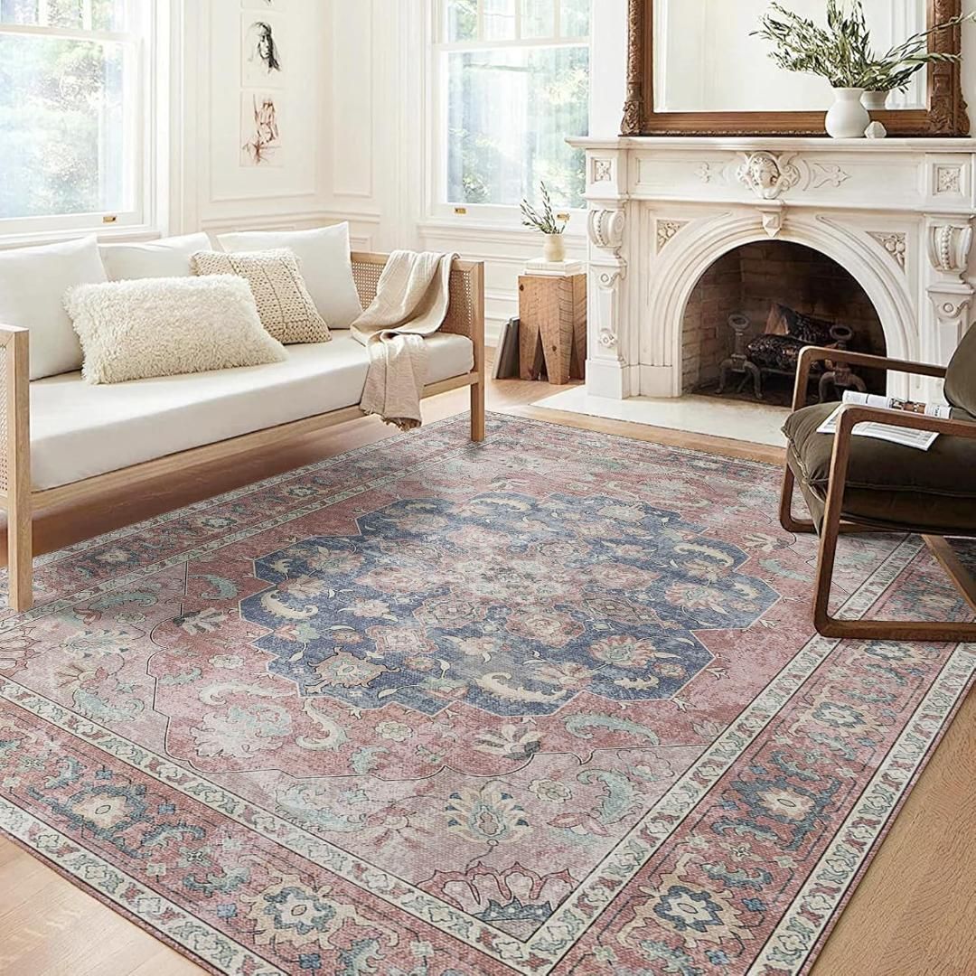 HiChiclife ラグ カーペット ペルシャ風 200x250cm 約3畳 滑り止め