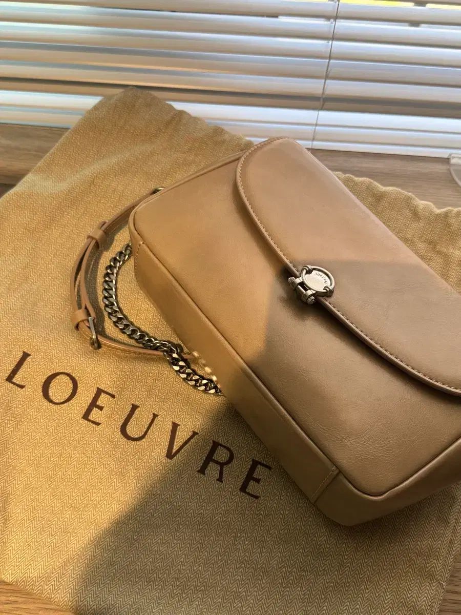 LOEUVRE ルーブル 삭드레떼 ウィンター ベージュ