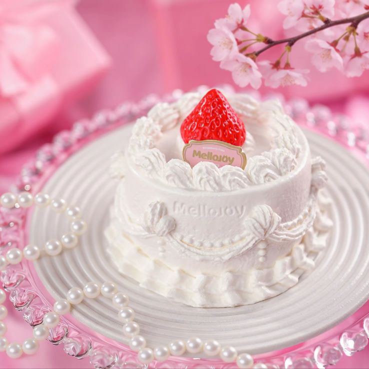 【新品未開封】Mellojoy メロジョイいちごショートケーキホール ３個セット 新品未使用】メロジョイ mellojoy いちごショートケーキホール ホール