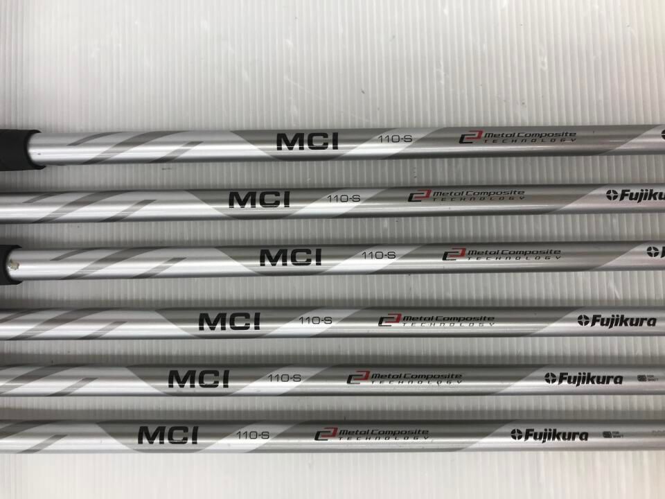 ダンロップ SRIXON Z-FORGED MCI110 Sフレックス アイアンセット 中古