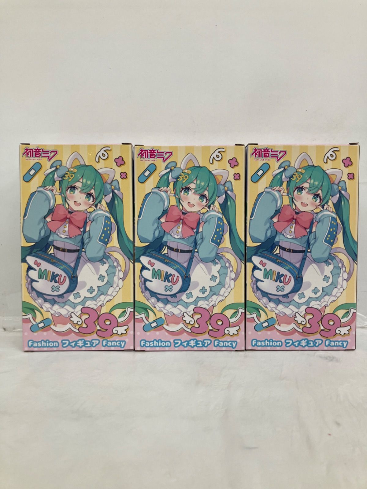 未開封 初音ミク fashion フィギュア Fancy 3個セット LF7618 f107