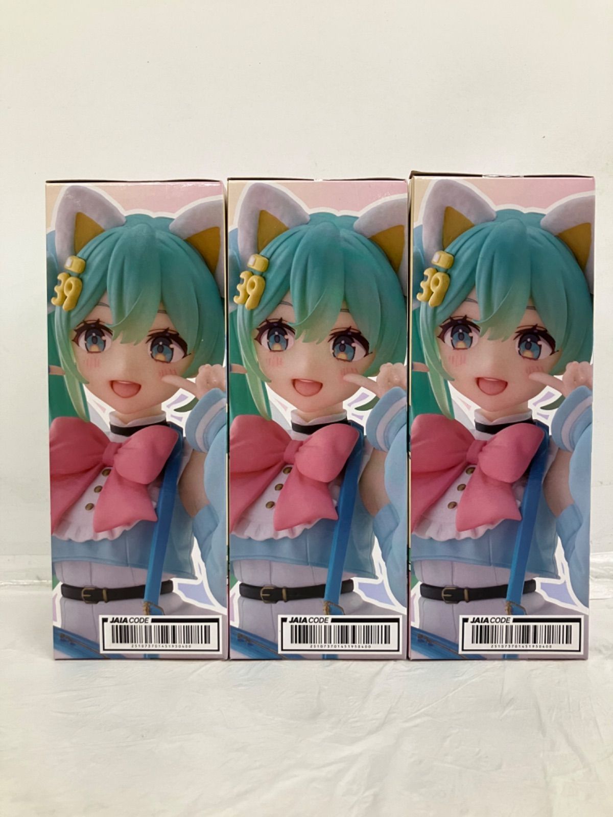 未開封 初音ミク fashion フィギュア Fancy 3個セット LF7618 f107