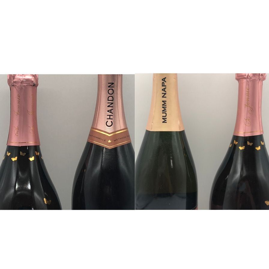 シャンパンロゼ 4本セット 750ml 未開栓 - メルカリ