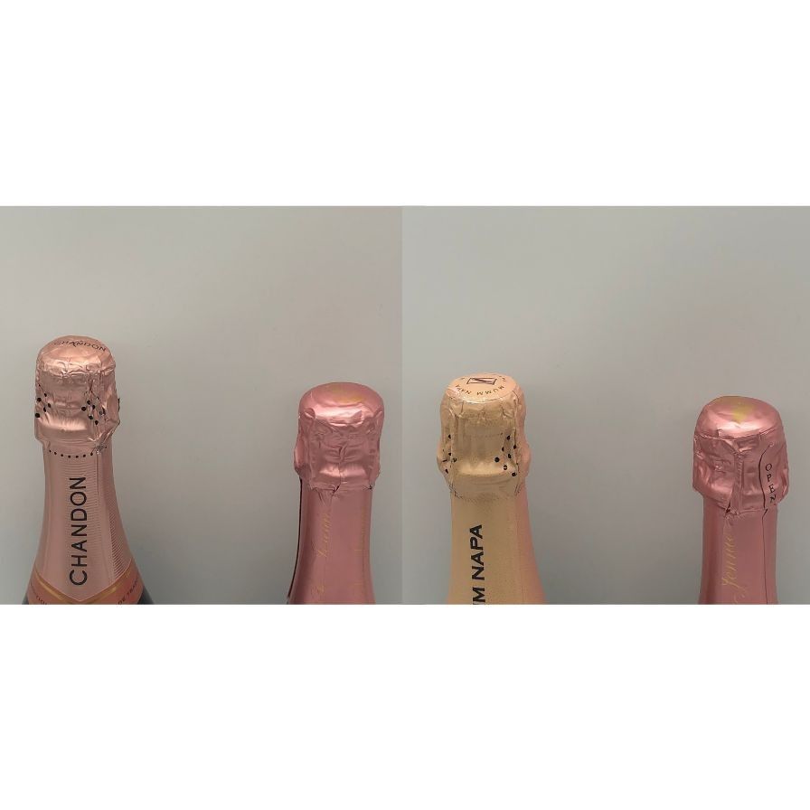 シャンパンロゼ 4本セット 750ml 未開栓 - メルカリ