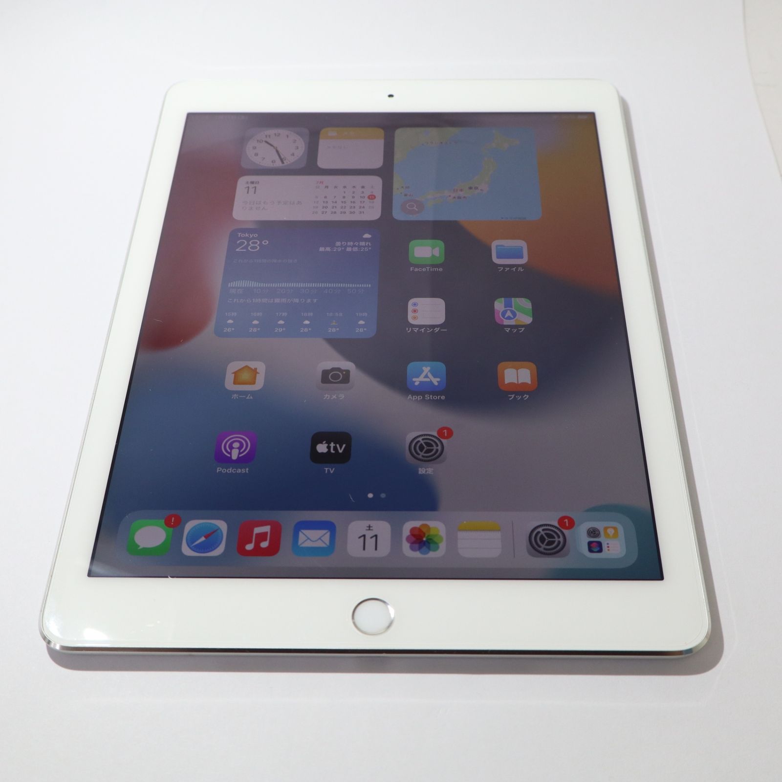 iPad Air2 MNV62J/A A1566 32GB WiFiモデル シルバー 動作品 Apple 