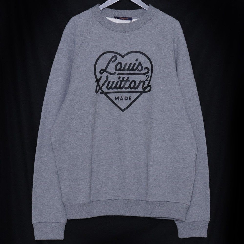 未使用 LOUIS VUITTON × NIGO プリンテッドハート スウェット