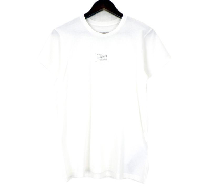 メゾンマルジェラ Maison Margiela 【 S50GC0706 S24575 】 スタンプ ロゴ 半袖 Tシャツ　51843
