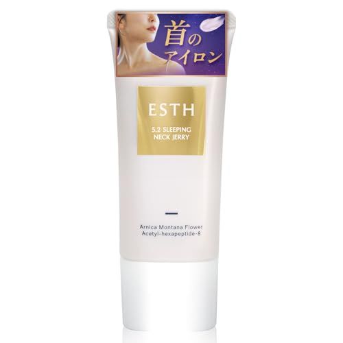 ESTH スリーピングネックジェリー 1本x30g[ 睡眠中 首元 ケア ハリ 潤い アルニカ花エキス アセルヘキサペプチド-8 ヒアルロン酸 グリセリルグルコシド 配合 ナイトアロマの香り]pms