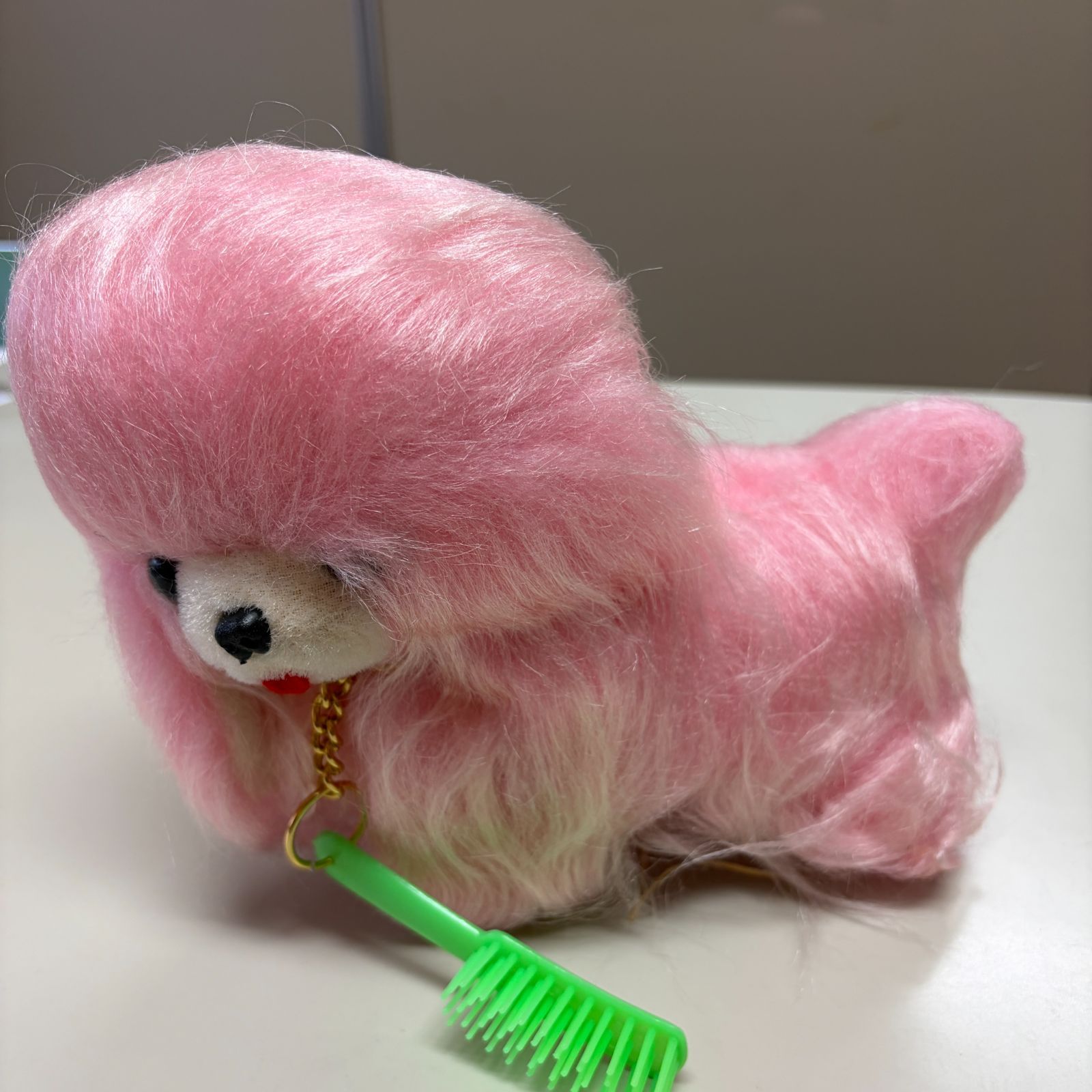 昭和レトロ　当時物　お手入れワンちゃん　ぬいぐるみ