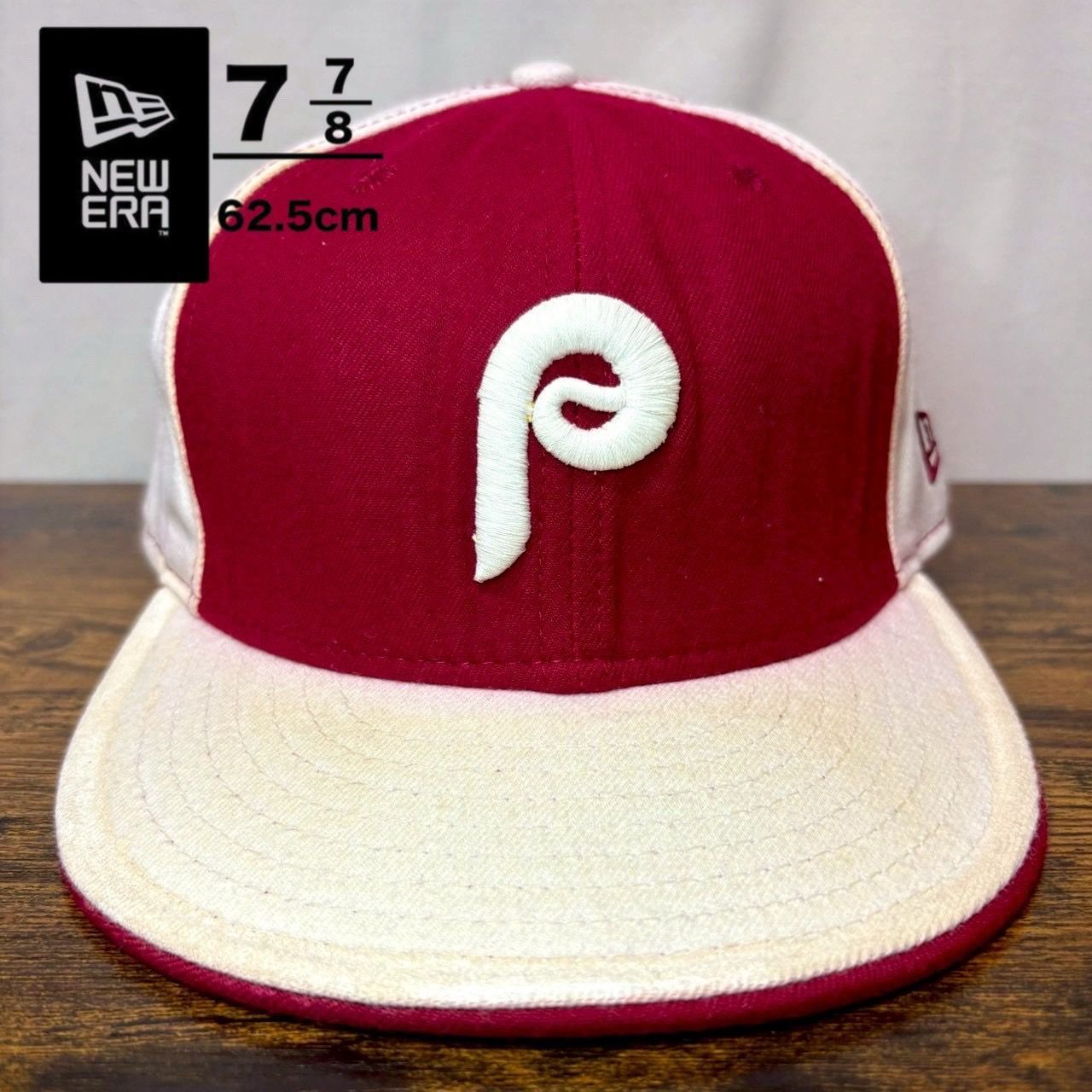 i32 ニューエラ 59fifty フィリーズ usa製 ヴィンテージ 1560