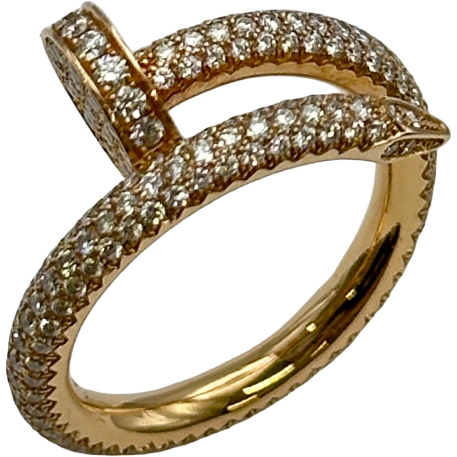 カルティエ Cartier ジュストアンクルダイヤリング ピンクゴールド Au750 ダイヤモンド ジュエリー 739,200円