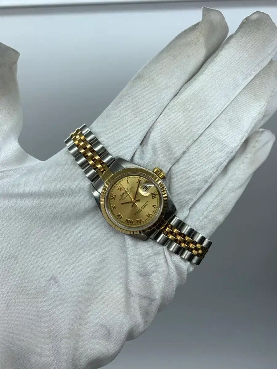 267002054 ROLEX ロレックス デイトジャスト レディ 179173 コンビ 時計