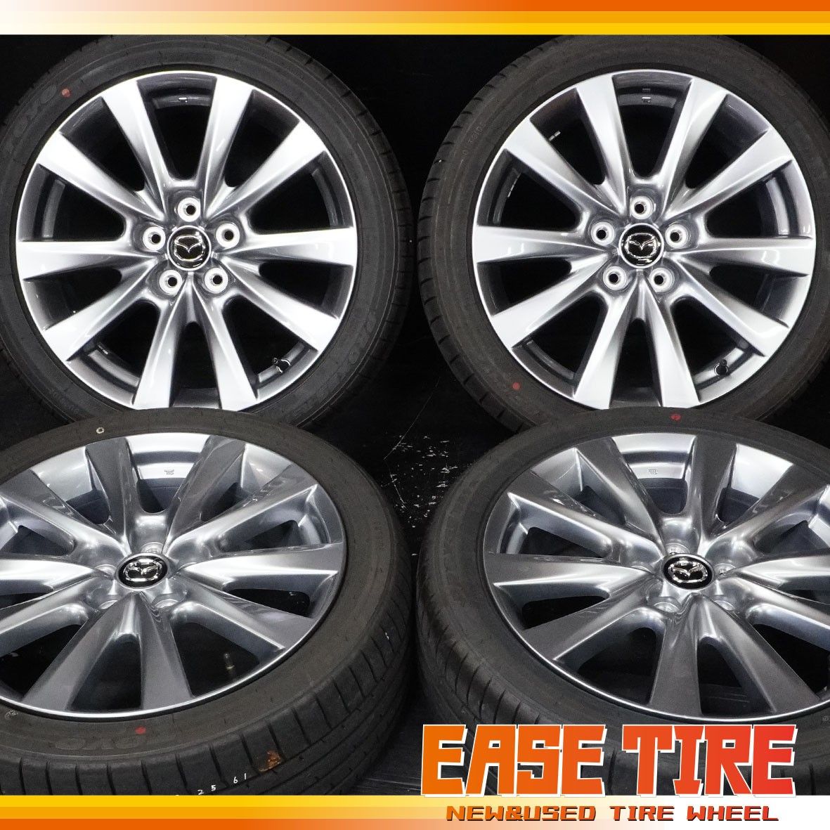 良品 TOYO プロクセス R51A 215/45R18 2026年製 マツダ MAZDA3 純正アルミ 4本セット