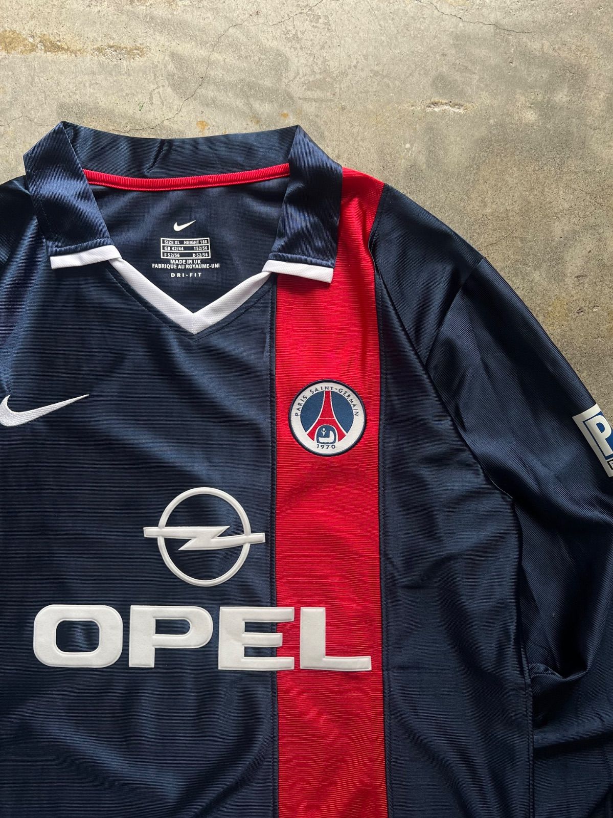 NIKE パリ・サンジェルマン PSG 長袖 ユニフォーム XL OPEL ネイビー